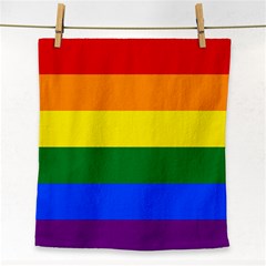 Pride Flag Face Towel