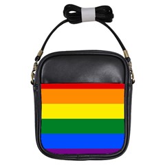 Pride Flag Girls Sling Bags