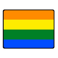 Pride Flag Fleece Blanket (Small)