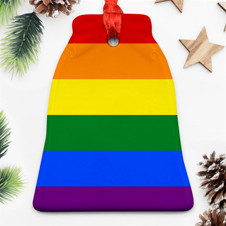 Pride Flag Ornament (Bell)