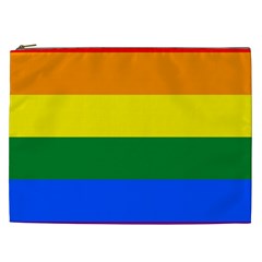 Pride Flag Cosmetic Bag (xxl)  by Valentinaart