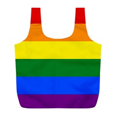 Pride Flag Full Print Recycle Bags (L) 