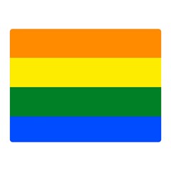 Pride Flag Double Sided Flano Blanket (Mini) 