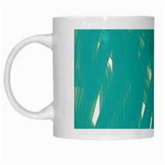 Background Green Abstract White Mugs by Nexatart