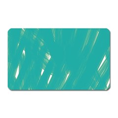 Background Green Abstract Magnet (rectangular)