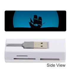 Ship Night Sailing Water Sea Sky Memory Card Reader (stick)  by Nexatart