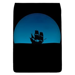 Ship Night Sailing Water Sea Sky Flap Covers (s)  by Nexatart