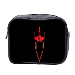 Ship Space Spaceship Mini Toiletries Bag 2-side by Nexatart