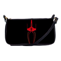 Ship Space Spaceship Shoulder Clutch Bags by Nexatart