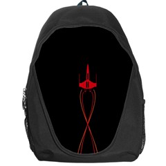 Ship Space Spaceship Backpack Bag by Nexatart