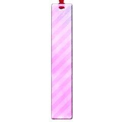 Diagonal Pink Stripe Gradient Large Book Marks by Nexatart