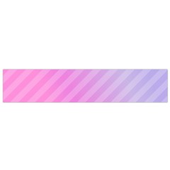 Diagonal Pink Stripe Gradient Flano Scarf (small) by Nexatart