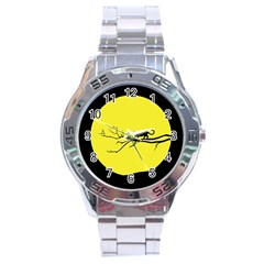 Jaguar Puma Animal Panther Cat Stainless Steel Analogue Watch by Nexatart