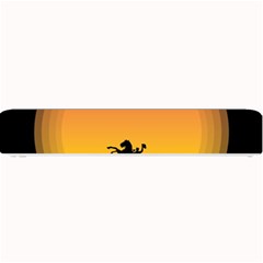 Horse Cowboy Sunset Western Riding Small Bar Mats by Nexatart