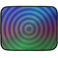 Blue Green Abstract Background Double Sided Fleece Blanket (mini)  by Nexatart