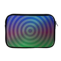 Blue Green Abstract Background Apple MacBook Pro 17  Zipper Case