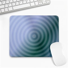 Teal Background Concentric Large Mousepads by Nexatart