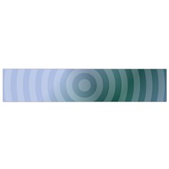 Teal Background Concentric Flano Scarf (small)