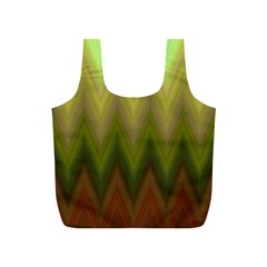 Zig Zag Chevron Classic Pattern Full Print Recycle Bags (s)  by Nexatart