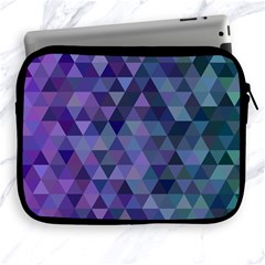 Triangle Tile Mosaic Pattern Apple Ipad 2/3/4 Zipper Cases by Nexatart