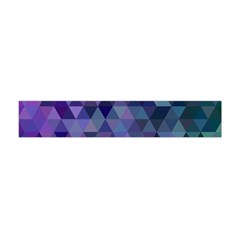 Triangle Tile Mosaic Pattern Flano Scarf (mini) by Nexatart