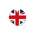 Uk Flag United Kingdom Golf Ball Marker (4 pack) Front