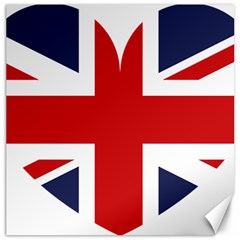 Uk Flag United Kingdom Canvas 16  X 16   by Nexatart