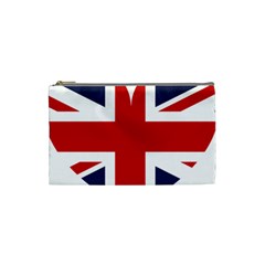 Uk Flag United Kingdom Cosmetic Bag (small)  by Nexatart