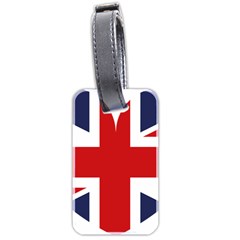 Uk Flag United Kingdom Luggage Tags (two Sides) by Nexatart