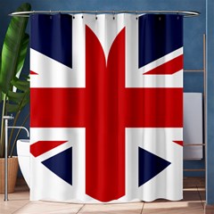 Uk Flag United Kingdom Shower Curtain 60  X 72  (medium)  by Nexatart