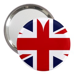 Uk Flag United Kingdom 3  Handbag Mirrors by Nexatart