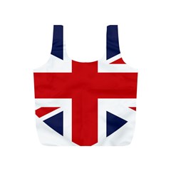 Uk Flag United Kingdom Full Print Recycle Bags (s)  by Nexatart