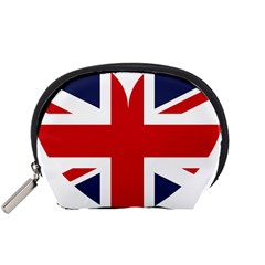 Uk Flag United Kingdom Accessory Pouches (small)  by Nexatart