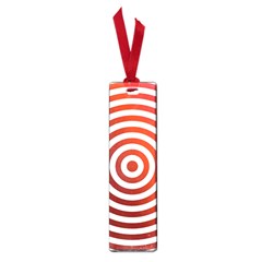 Concentric Red Rings Background Small Book Marks by Nexatart