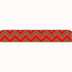 Background Retro Red Zigzag Small Bar Mats by Nexatart