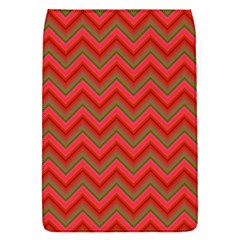 Background Retro Red Zigzag Flap Covers (s)  by Nexatart