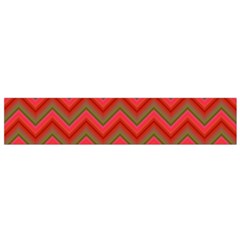 Background Retro Red Zigzag Flano Scarf (small) by Nexatart