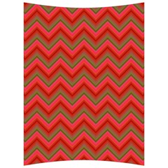 Background Retro Red Zigzag Back Support Cushion by Nexatart