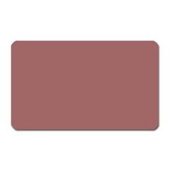 Blush Gold Coppery Pink Solid Color Magnet (rectangular) by PodArtist