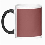 Blush Gold Coppery Pink Solid Color Morph Mugs Left