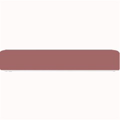 Blush Gold Coppery Pink Solid Color Small Bar Mats by PodArtist