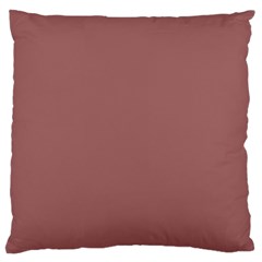 Blush Gold Coppery Pink Solid Color Large Cushion Case (one Side) by PodArtist