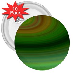 Green Background Elliptical 3  Buttons (10 Pack)  by Nexatart