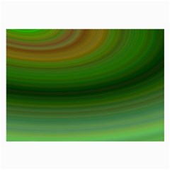 Green Background Elliptical Large Glasses Cloth by Nexatart