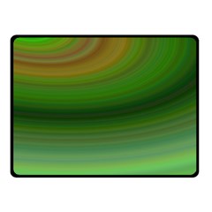 Green Background Elliptical Double Sided Fleece Blanket (small)  by Nexatart