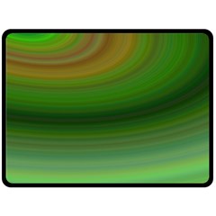 Green Background Elliptical Double Sided Fleece Blanket (large)  by Nexatart