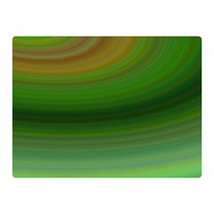 Green Background Elliptical Double Sided Flano Blanket (mini)  by Nexatart