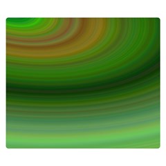 Green Background Elliptical Double Sided Flano Blanket (small)  by Nexatart