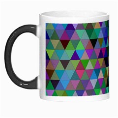 Triangle Tile Mosaic Pattern Morph Mugs by Nexatart