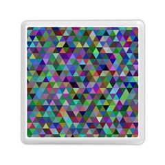 Triangle Tile Mosaic Pattern Memory Card Reader (square)  by Nexatart